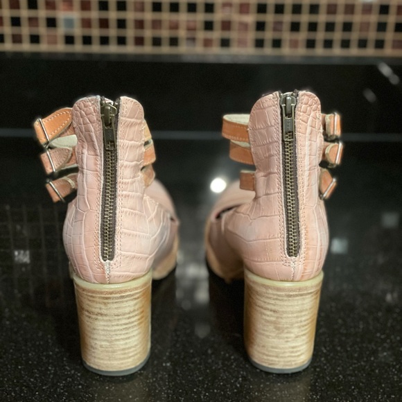 Freebird Randi Pink Croco Size 10 - Picture 4 of 5